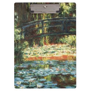 Carpeta De Pinza Puente sobre el estanque acuático de Claude Monet