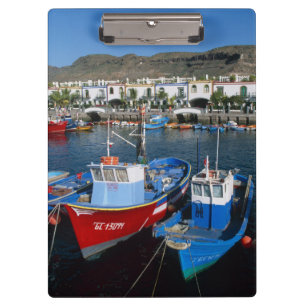 Carpeta De Pinza Puerto Pesquero, Puerto de Mogan, Gran Canaria,