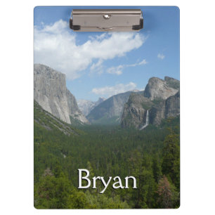 Carpeta De Pinza Punto de Inspiración en el Parque Nacional Yosemit