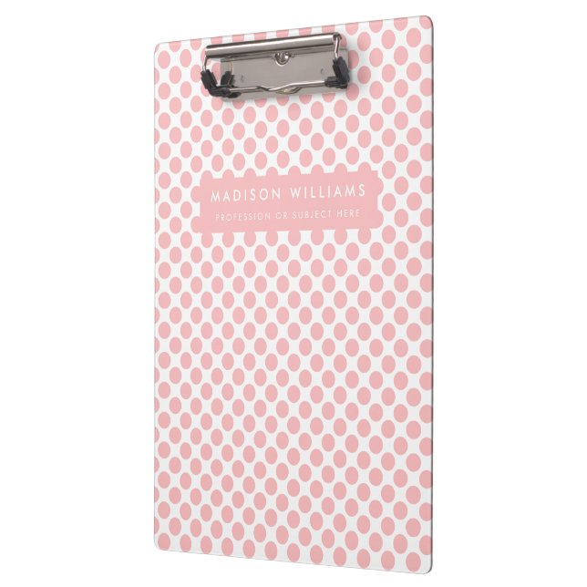Carpeta De Pinza Punto moderno mínimo (Izquierda)