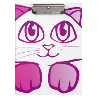 Carpeta De Pinza Purple Kitty