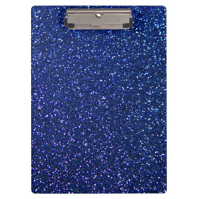 Carpeta De Pinza Purpurina azul (Anverso)