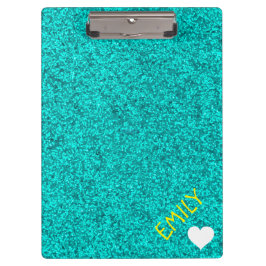 CARPETA DE PINZA PURPURINA DE NIÑAS PERSONALIZADAS CON NOMBRE