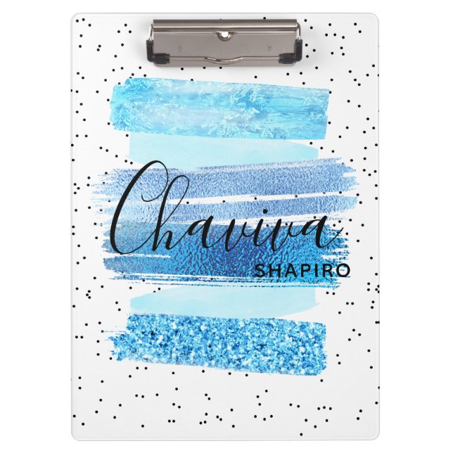 Carpeta De Pinza Purpurina Glam (Anverso)