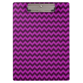 Carpeta De Pinza Purpurina Purple Zig Zag