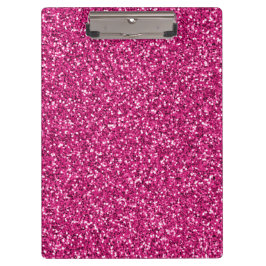 Carpeta De Pinza Purpurina rosado intermitente