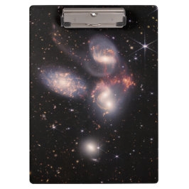Carpeta De Pinza Quinteto de Stephan 5 Galaxias Campo Profundo Jame
