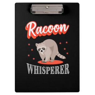 Carpeta De Pinza Raccoon Lover Raccoon Whisperer