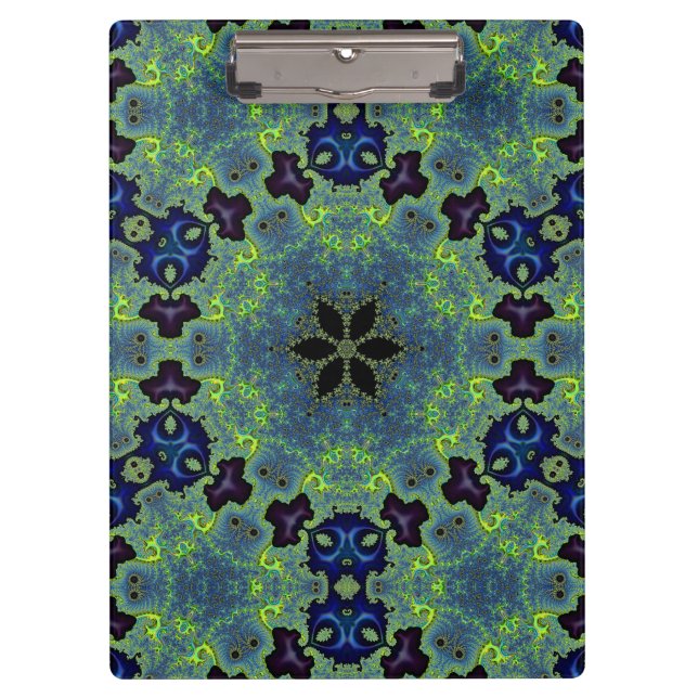 Carpeta De Pinza Radiant Fractal Symphony (Anverso)