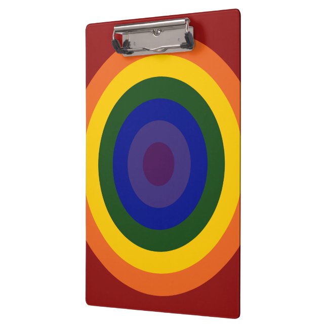 Carpeta De Pinza Rainbow Bullseye (Izquierda)