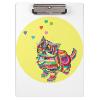 Carpeta De Pinza Rainbowcat