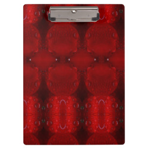Carpeta De Pinza Rainy Red Dianthus Ikat 6