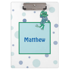 Carpeta De Pinza Rana en jeans, cumpleaños, puntos de polka