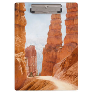 Carpeta De Pinza Rastro del parque nacional del barranco de Bryce
