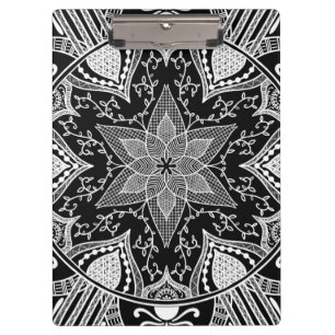 Carpeta De Pinza Raven Mandala