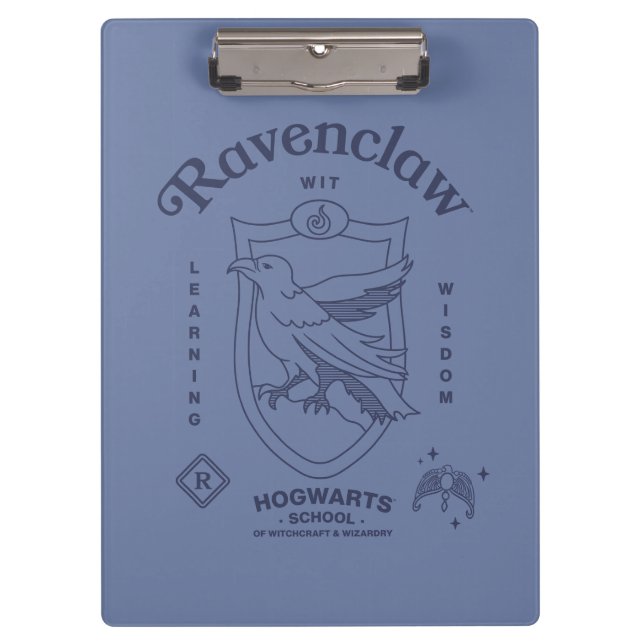 Carpeta De Pinza RAVENCLAW™ Wit Learning Wisdom Crest (Anverso)