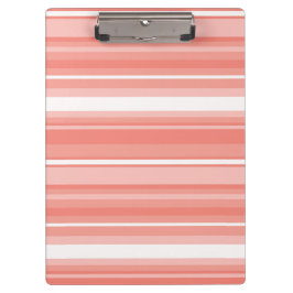 Carpeta De Pinza Rayas corales
