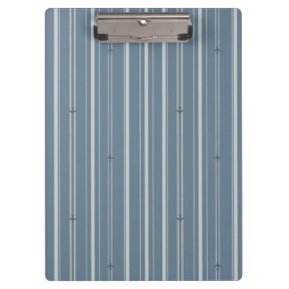 Carpeta De Pinza Rayas de Corriente de Chorro en Azul Colonial