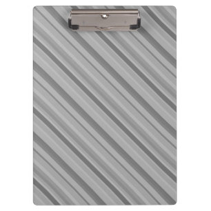 Carpeta De Pinza Rayas diagonales grises