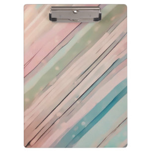 Carpeta De Pinza Rayas en tonos suaves