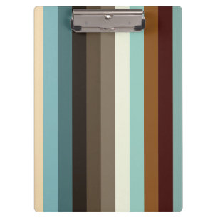 Carpeta De Pinza Rayas retro