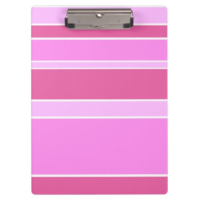Carpeta De Pinza Rayas rosas (Anverso)