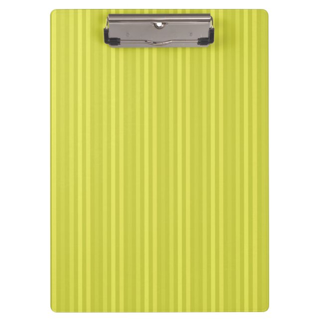 Carpeta De Pinza Rayas Verticales Amarillo Chartreuse Verde (Anverso)