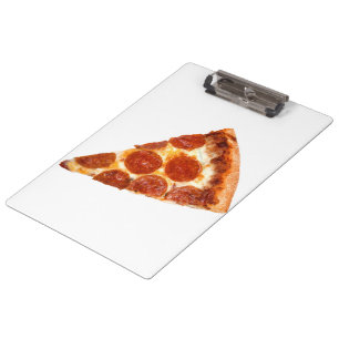 Carpeta De Pinza rebanada de pizza de pepperoni clásica de Slippery