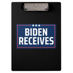 Carpeta De Pinza Recibos de Biden