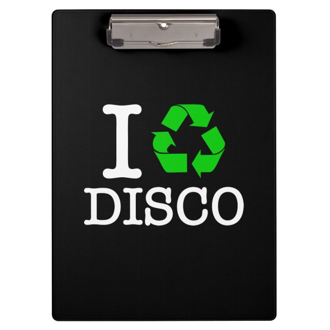 Carpeta De Pinza Reciclar Disco (Anverso)