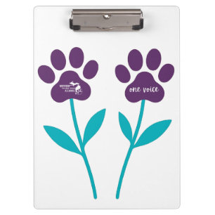 Carpeta De Pinza Recorrido Imprimir Tulipanes Clipboards