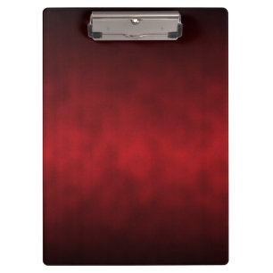 Carpeta De Pinza Red Artsy Gothic Ombre