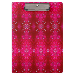 Carpeta De Pinza Red Dianthus Ikat 4