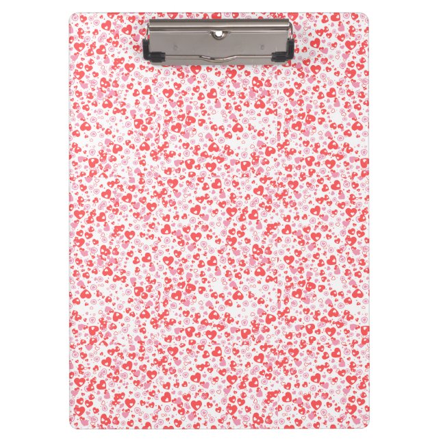 Carpeta De Pinza Red Love Hearts – Valentine Collection (Anverso)