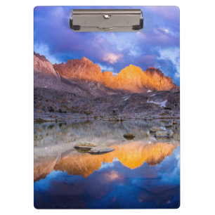 Carpeta De Pinza Reflejo de montaña, California