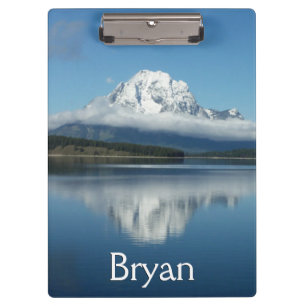 Carpeta De Pinza Reflejo del Monte Moran en Grand Teton