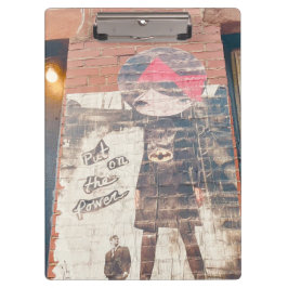 Carpeta De Pinza Regalo adolescente: Chica de graffiti callejero de