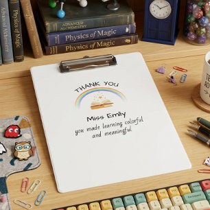Carpeta De Pinza Regalo de agradecimiento a maestros Amor Viral Est
