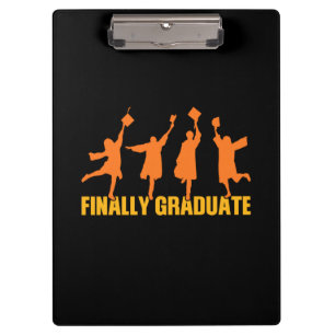 Carpeta De Pinza Regalo de graduación   Finalmente Graduado
