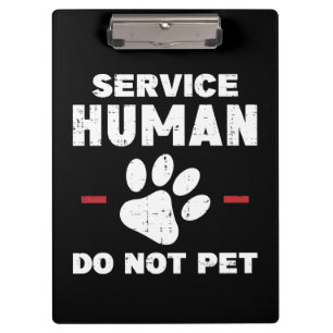 Carpeta De Pinza Regalo para amante de perros divertido No acaricia