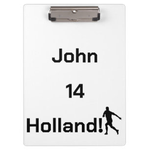 Carpeta De Pinza Regalo Personalizado de Entrenador de Fútbol de Ho