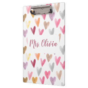 Carpeta De Pinza Regalo Personalizado Mejor Maestro