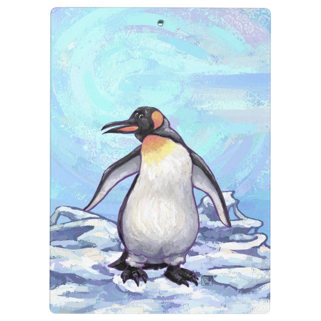 Carpeta De Pinza Regalos y accesorios para pingüinos (Reverso)