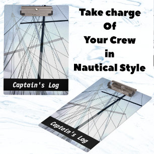 Carpeta De Pinza Registro de Capitán de Mastres Náuticos