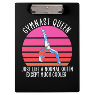 Carpeta De Pinza Reina de gimnasia