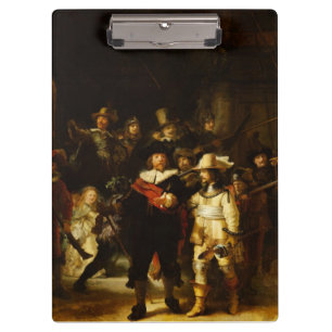 Carpeta De Pinza Rembrandt Nightwatch Night Watch Pintura barroca