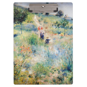 Carpeta De Pinza Renoir - Camino que conduce a través de hierba alt