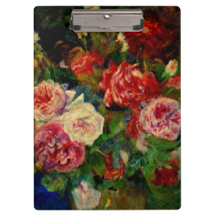 Carpeta De Pinza Renoir - Rosas