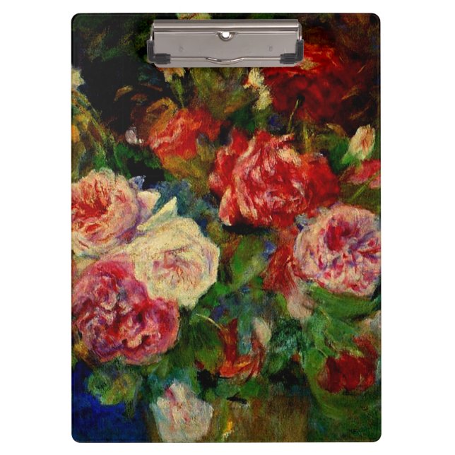 Carpeta De Pinza Renoir - Rosas (Anverso)