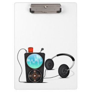 Carpeta De Pinza Reproductor de MP3